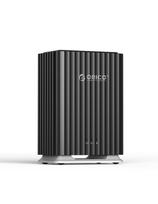 9728C3 2 diskų 2,5 colio HDD / SSD / 3,5 colio HDD korpusas – juodas