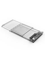 2139C3 2,5 colio HDD / SSD USB-C 5Gb/ s korpusas – skaidrus