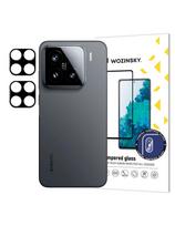 Grūdinto stiklo ekrano apsauga Xiaomi Redmi Note 14S pilnai kameros stiklui - 2 vnt.
