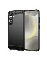 Lankstus silikoninis dėklas, skirtas „Xiaomi Poco X7 Carbon“ dėklui - juodas