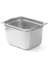 GN 1/ 2 konteineris su ištraukiamomis rankenomis, PLIENINIS, 6,25 l, 325x265x100 mm