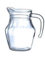 Stiklinis ąsotis vandeniui, sultims, gėrimams 0,5 l