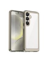 „Samsung Galaxy S25 Edge“ „Outer Space“ dėklas su lanksčiu rėmeliu – pusiau permatomas