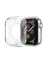 „Apple Watch Series 4/ 5/ 6/ SE“ 40 mm itin skaidrus laikrodžio dėklas – permatomas