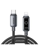 Pintinis USB-C laidas – iPhone Lightning 30W 1.2m – juodas