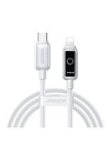 USB-C – iPhone Lightning 30W laidas 1,2 m – baltas