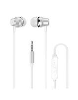 X10PRO laidinės į ausis įdedamos ausinės su nuotolinio valdymo pultu, 3,5 mm mini lizdas - baltos
