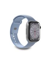 Silikoninis dirželis Apple Watch 42 44 45 49 mm Icon šviesiai mėlynas - 2 vnt.