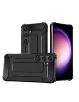 „Hybrid Armor“ dėklas, skirtas „Samsung Galaxy S24 FE Hybrid Armor“ – juodas