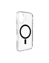 „iPhone 17 Lite“ „MagSafe“ dėklas – permatomas juodas žiedas