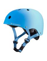 BMX dviračio šalmas paspirtukams 48-52 cm - mėlynas gradientas