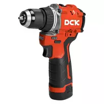 Akumuliatorinis bešepetėlinis suktukas 12V, KDJZ1250EK, DCK (2x2,0Ah akumuliatorius, įkroviklis)