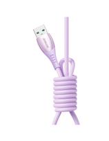 „Vibrant Series 3A USB-A - USB-C“ laidas, 1,2 m, violetinis