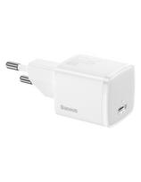 USB-C PD Cube 20W sieninis įkroviklis – baltas