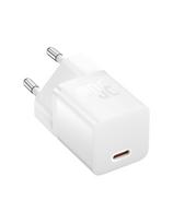 USB-C GaN5 30W sieninis įkroviklis su 100W 1m USB-C laidu – baltas
