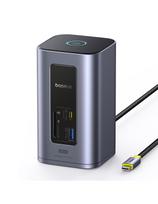 ŠAKOTEKLIS 12 viename Įkrovimo stotelė USB-C USB-A HDMI RJ45 SD microSD 4K 60Hz PD 10Gb/ s