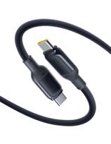 USB-C 240W 2m kabelis – juodas