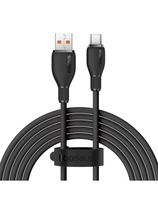 USB-A - USB-C Pudding 100W 1,2 m laidas - juodas