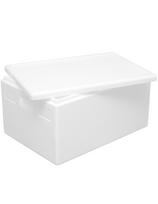 Termobox polistirolo termodėžė su dangčiu, PZH sertifikatas, 685x485x365mm, 80L