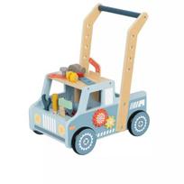 Tooky Toy: 2 viename – įrankių automobilis ir vaikštynė