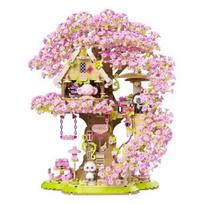 Sakura medinis namelis kaladėlė
