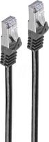 Shiverpeaks Patchcord BASIC-S Cat 7, S/FTP, PiMF, LSZH, Black, 20m (BS75526-S) | BS75526-S | 4017538015495
