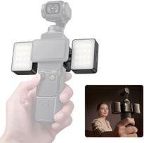 Lampa błyskowa Ulanzi LED Podwójna Magnetyczna Światło do DJI Osmo Pocket 3 / 4 / / LM06 (SB12002) | SB12002 | 6974774336662