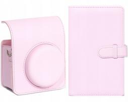 Pokrowiec LoveInstant Zestaw Futerał  Pokrowiec Do Fuji Instax Mini 13 + Album Zdjęcia 108x / Pink (SB11644) | SB11644 | 5904647833784
