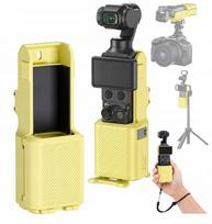 SunnyLife  uchwyt magnetyczny 2in1 obudowa ochronna JJC do DJI Osmo Pocket 4 / 3 / PC-OP4H YELLOW / Yellow | SB12032 | 6950291564443