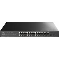 Cudy 26-Port Gigabit Easy-Managed  with 2 Combo Ports, GS1028ES2 1.0 Zarządzany L2 Gigabit Ethernet (10/100/1000) Black | GS1028ES2 1.0 | 6971690794996