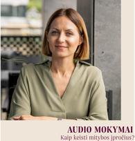 AUDIO MOKYMAI. Kaip keisti mitybos įpročius? - Ugdymo meistrai