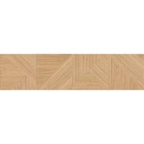 Mexen Ideal  Beige glazūruotas rektifikuotas gres, medžio imitacijos sieninė plytelė 120 x 30 cm, matinė - TL701-120-030-50