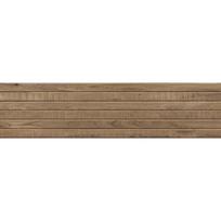 Mexen Western Wood Natūralus glazūruotas rekt. G1, medienos imitacijos sieninė plytelė 120 x 30 cm, matinė