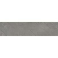 Mexen Lassa Spiga Steel glazūruotas rektifikuotas akmens masės sienų plytelės, 120 x 30 cm, matinės - TL705-120-030-53