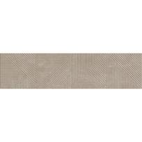 Mexen Magnifica Avenue Taupe glazūruotas akmens masės sieninė plytelė rekt. G1, 120 x 30 cm, matinė - TL707-120-030-54
