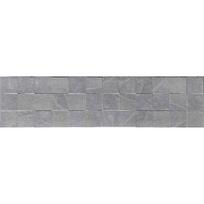 Mexen Icon Lyon Gris glazūruotas akmens masės plytelė rektifikuota G1, sieninė plytelė 120 x 30 cm, matinė