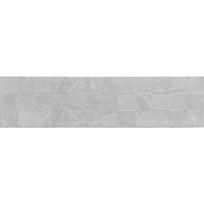 Mexen Icon Lyon Silver glazūruotos rekt. G1, sienų plytelė 120 x 30 cm, mat - TL712-120-030-55