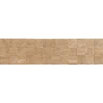 Mexen Riga Lyon Honey glazūruotos rektifikuotos plytelės, sienų plytelės medienos imitacija 120 x 30 cm, mat