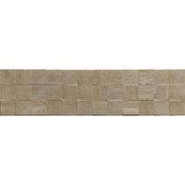 Mexen Riga Lyon Grigio matinis, glazūruotos, rektifikuotos sienų plytelės, medžio imitacija, 120 x 30 cm - TL713-120-030-55