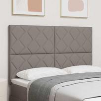 LED galvūgalis Taupe 160 cm audinys