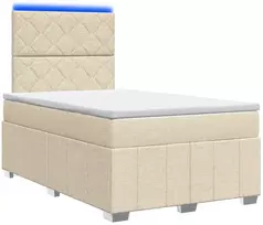 Lova LED lovos čiužinys su LED apšvietimu Kreminė 120 x 200 cm
