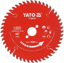 Yato TCT PTFE DISKAS ALUMINIUI 140*20*48T