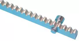 Digitalas Komplektas RACK-METAL-1000 plieno krumpliastiebis stumdomai vartų automatikai. ilgis 1 metras, 7 m (7 x 1000 mm)
