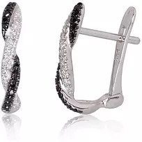 Diamond Sky Jewelry Auksiniai auskarai su deimantais „Roxana II“