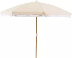 Beliani Sodo skėtis 232 cm SESTRIERE smėlio spalvos