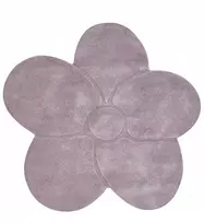 Beliani Kilimas KOKKINI violetinis ø 140 cm, vilna