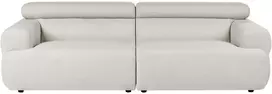 Beliani Trivietė sofa HOVDEN, kreminė balta