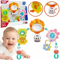 WOOPIE BABY Sensorinė arka lovelei ir vežimėliui Gyvūnai