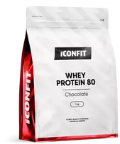 ICONFIT išrūgų baltymai 80 - šokolado skonio su stevija 1kg