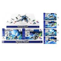 Konstruktorius AlleBlox Space Team PL57-492885-1, (spalva/dizainas parenkami atsitiktine tvarka)